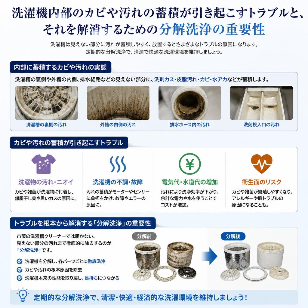 分解洗浄の重要性