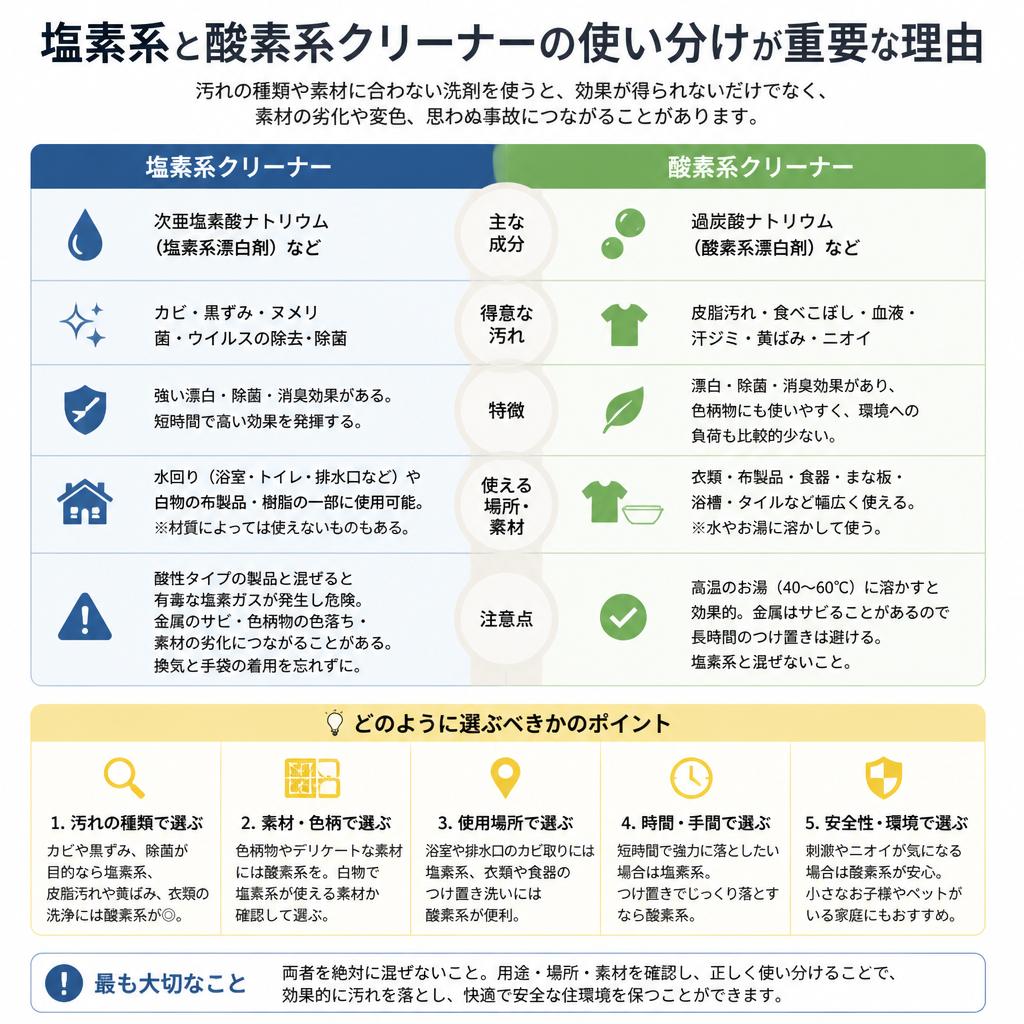 使い分けのポイント