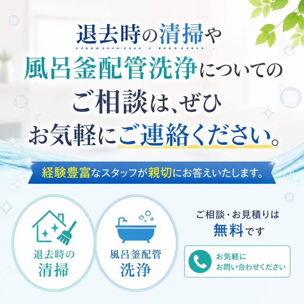 まずはお気軽にお問い合わせを！