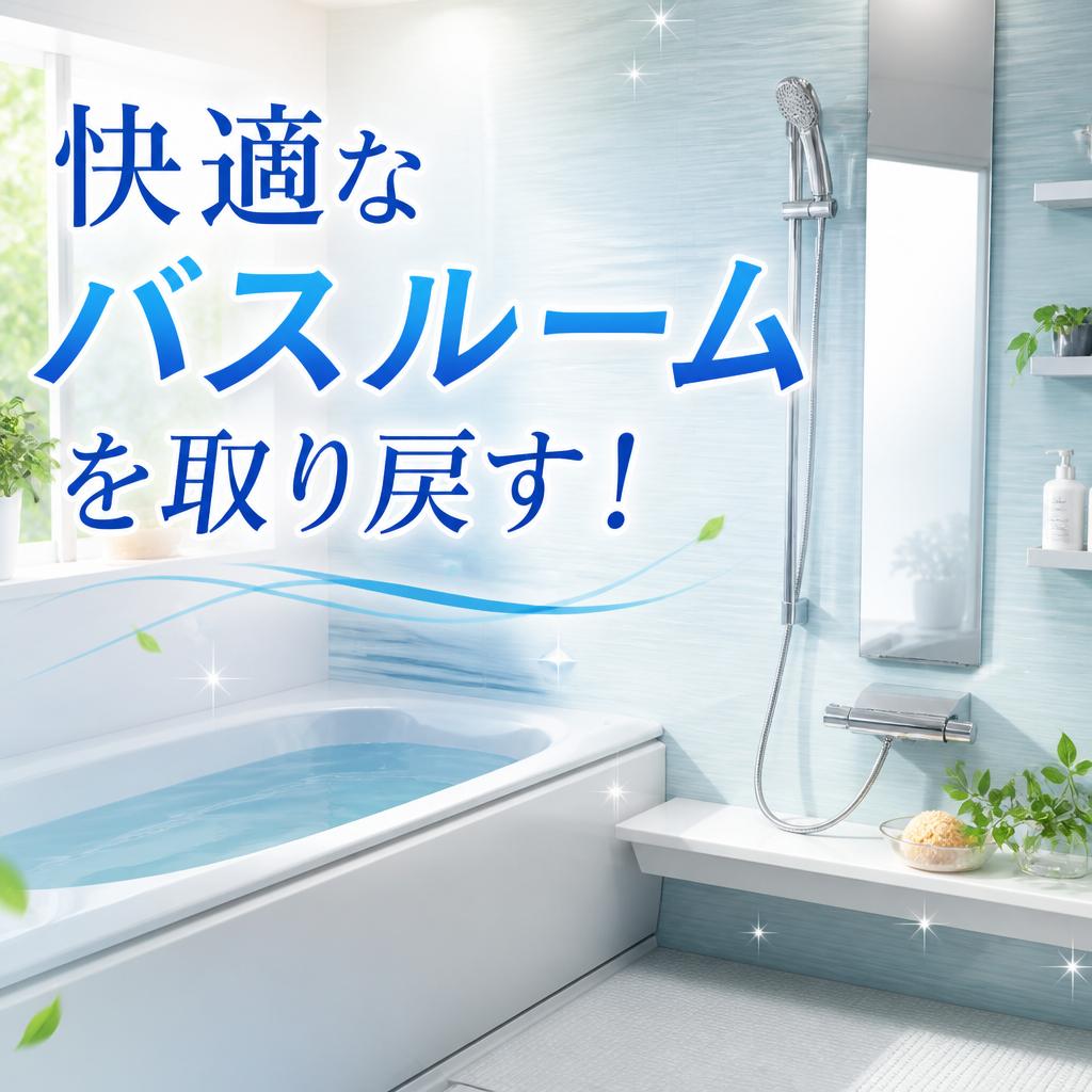 「快適なバスルームを取り戻す！」