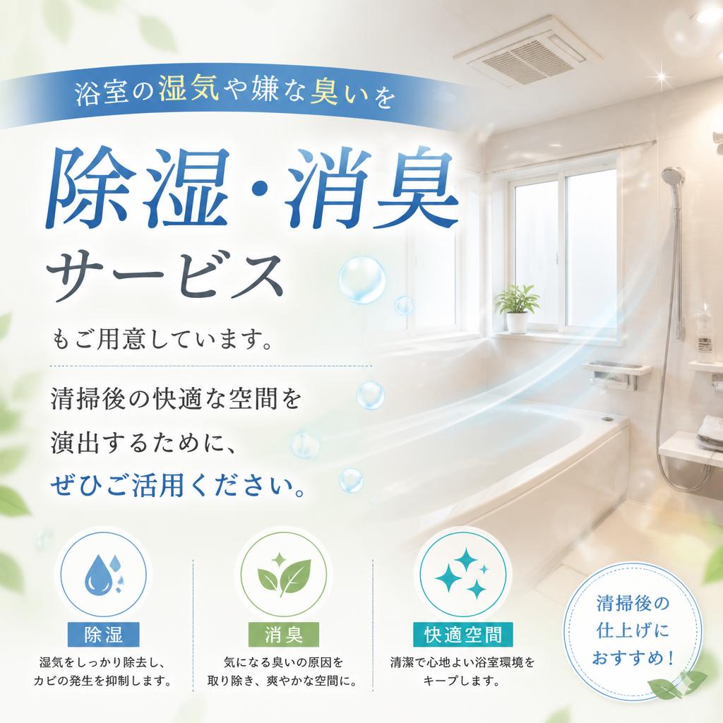 除湿・消臭サービスのご案内