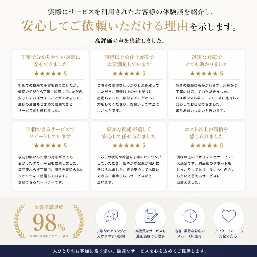 5. お客様の声